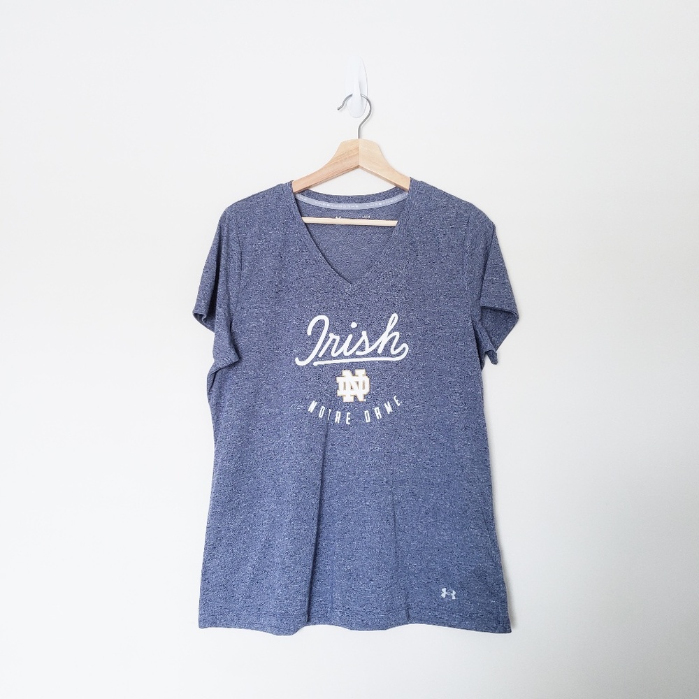 Under Armour Notre Dame Graphic Tee Shirt